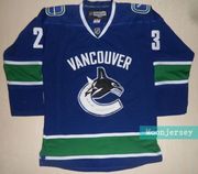NHL Vancouver Canucks #23 Edler Blue color 2011 Finals Patch Jersey