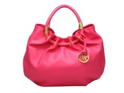 Michael Kors Pleated Opening Rosy Satchel sale at mkbagsonlinestore.co